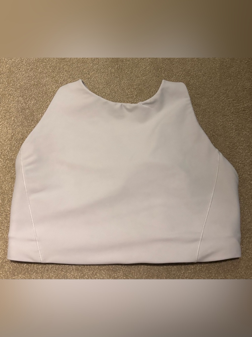 Athleta White Stretch sports bra